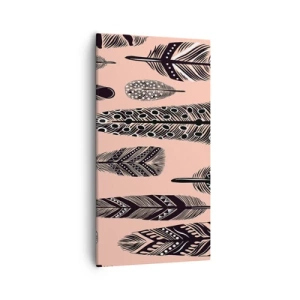 Lærredstryk - Billede på lærred - Indisk samling - 55x100 cm