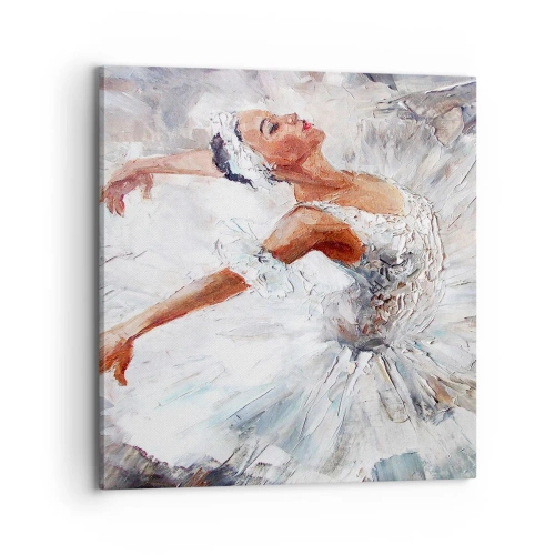 Lærredstryk - Billede på lærred - Blød og let som tyl - 70x70 cm