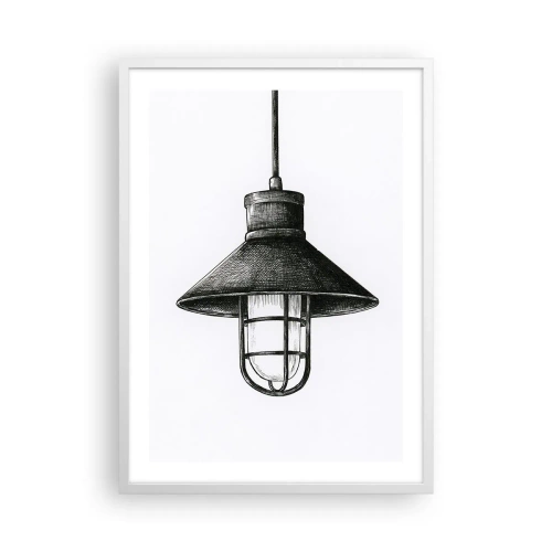 Plakat i hvid ramme - Som for mange år siden... - 50x70 cm