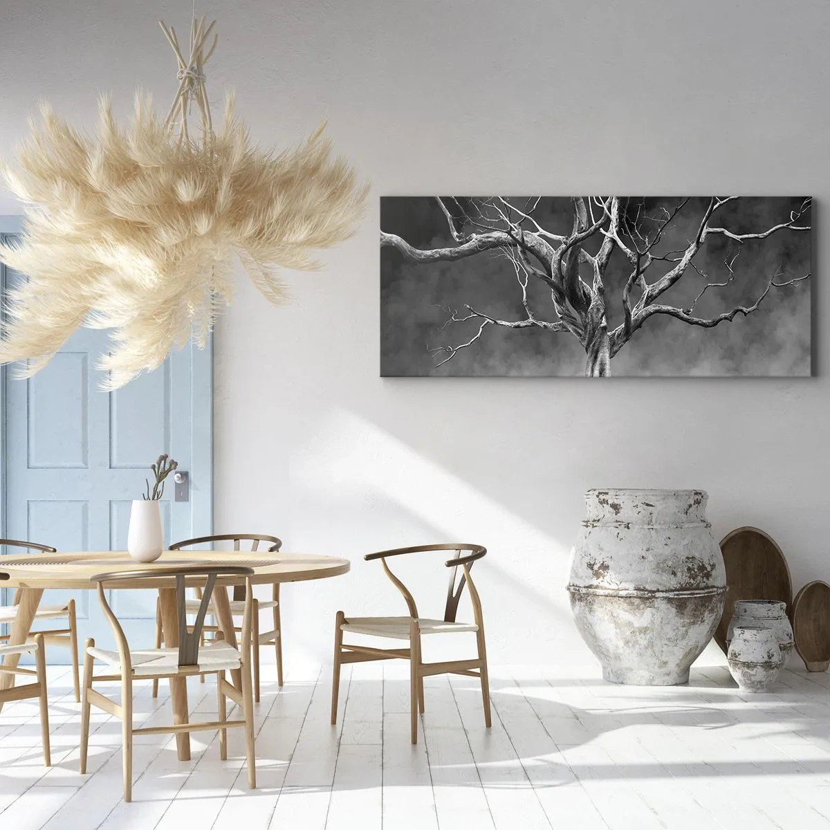 Lærredstryk - Billede på lærred - Primær og hellig - 100x40 cm