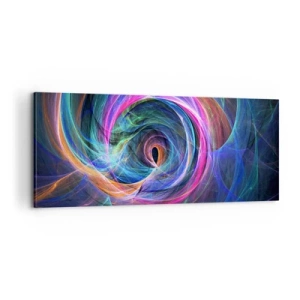 Lærredstryk - Billede på lærred - Hvor vil du tage mig hen? - 100x40 cm