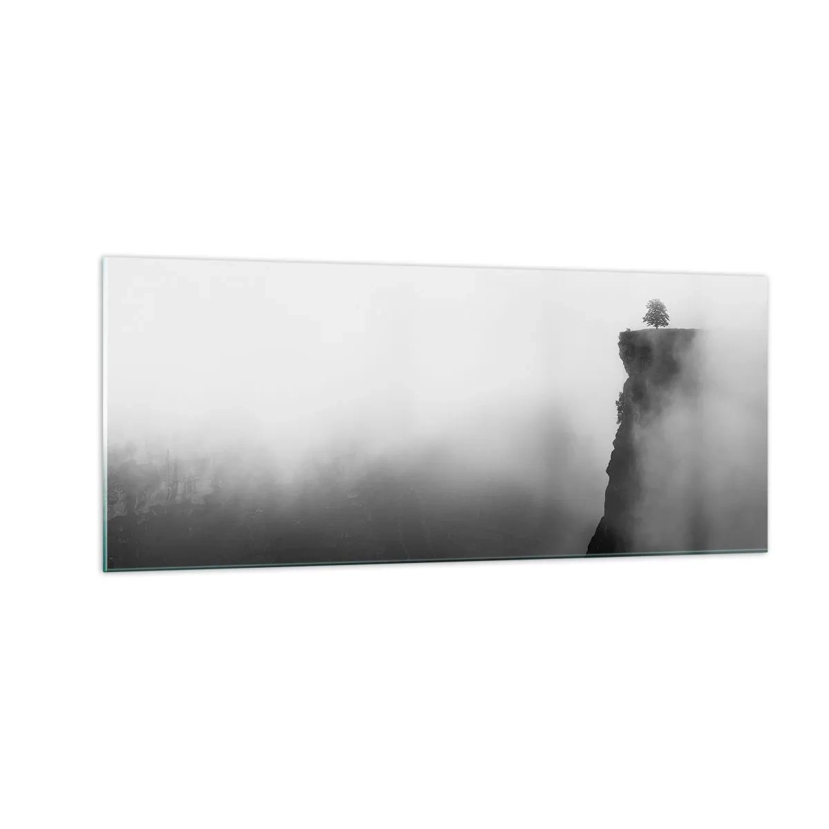 Billede på glas - På kanten af verden - 100x40 cm