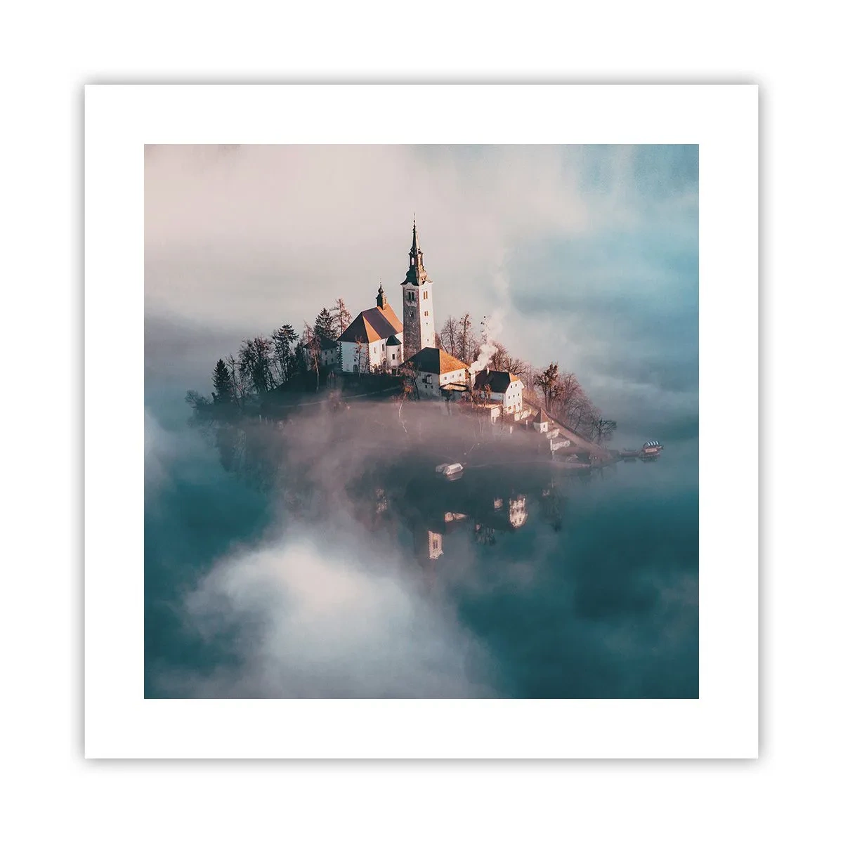 Plakat - Drømmeøen - 40x40 cm