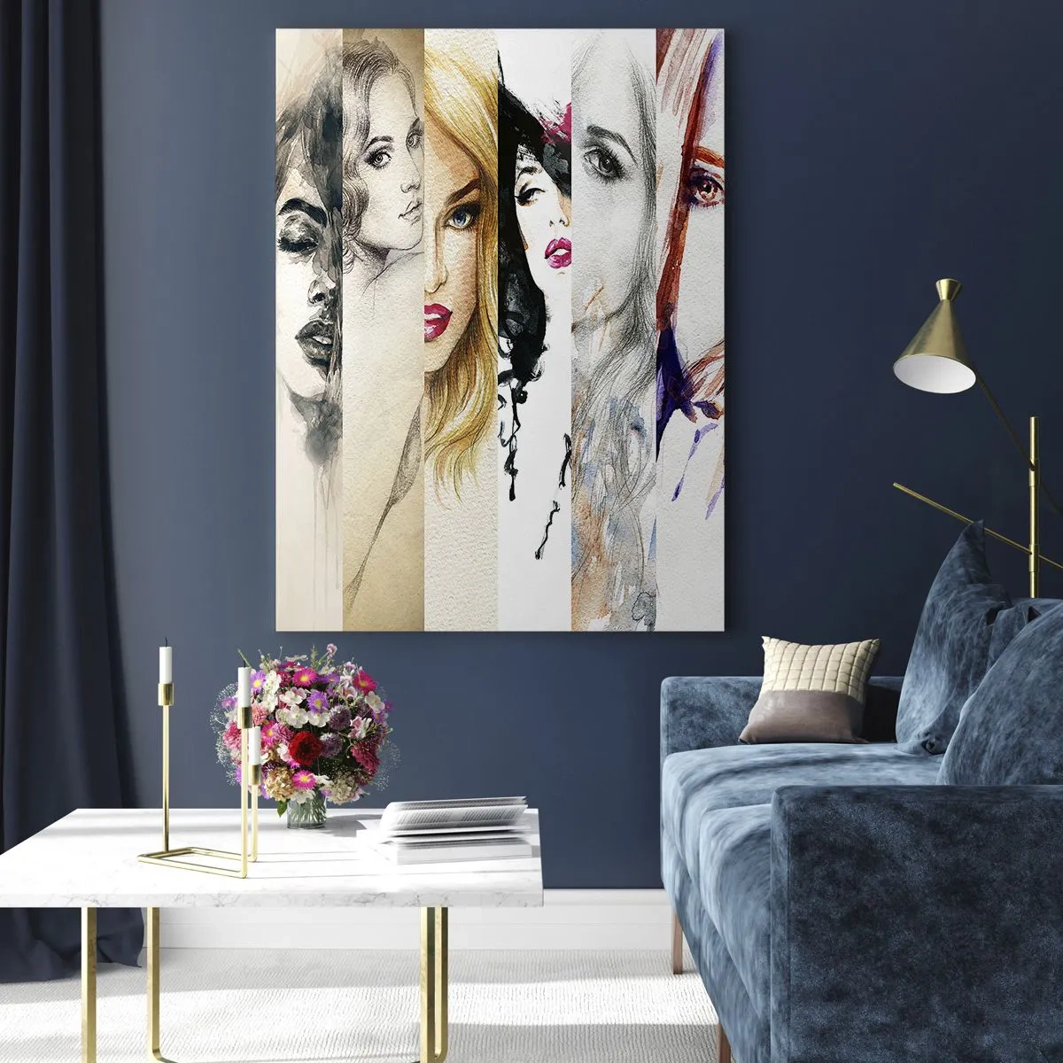 Billede på glas - Og det er altid DIG - 50x70 cm