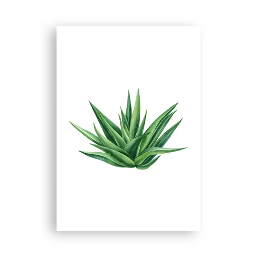Plakat - Grøn - styrke - liv - 70x100 cm
