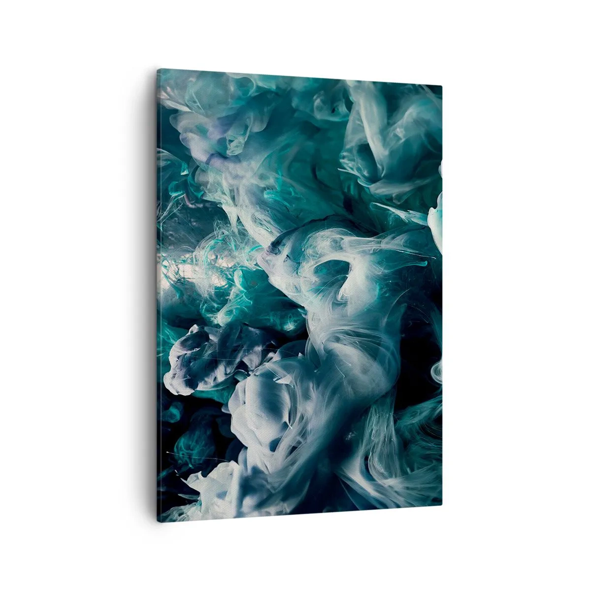Lærredstryk - Billede på lærred - Farvebevægelse - 50x70 cm