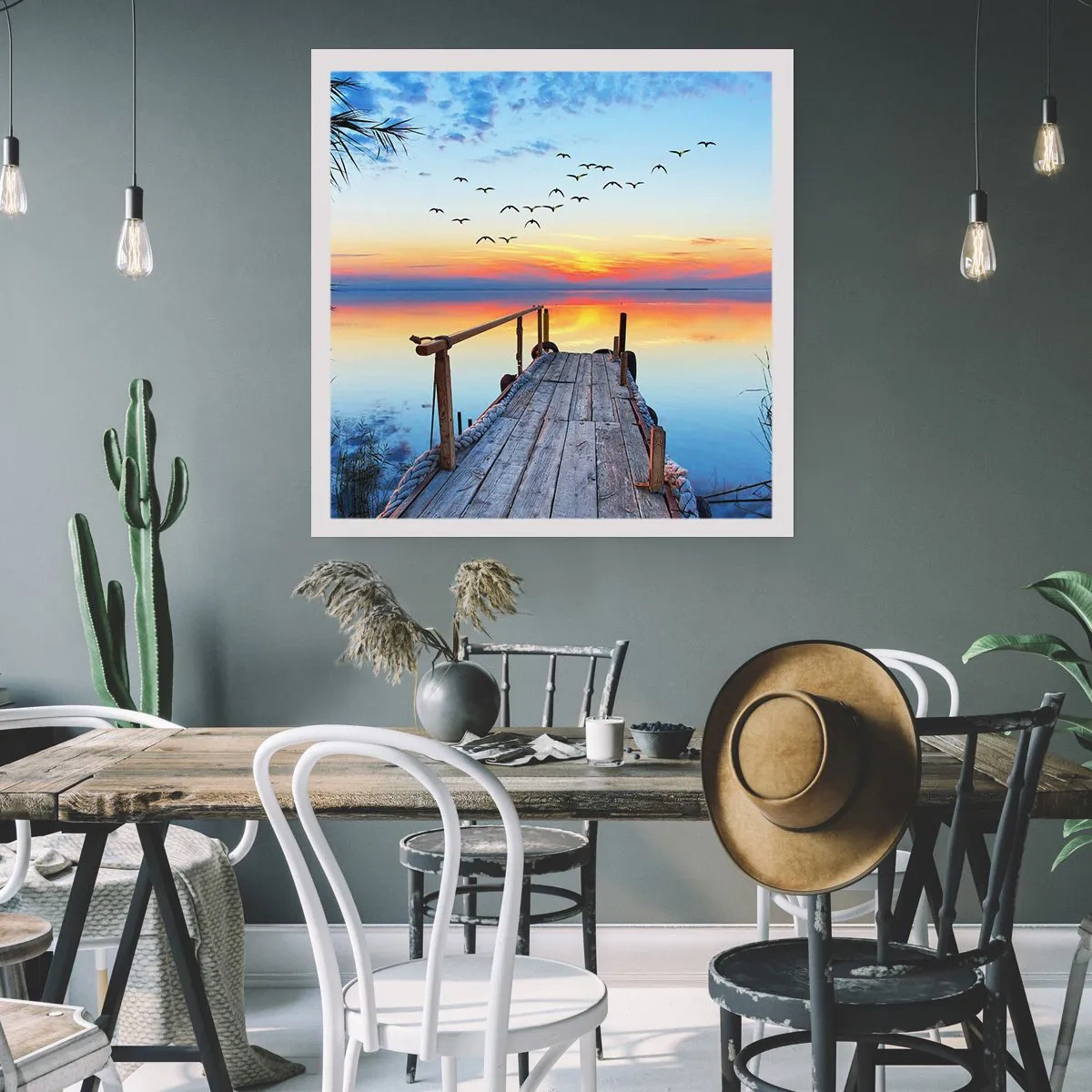 Plakat - Tid til at tage tilbage... - 60x60 cm