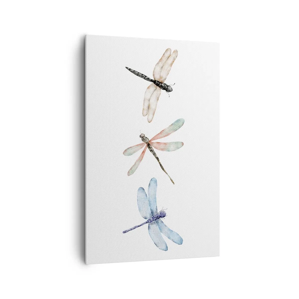 Lærredstryk - Billede på lærred - Vægtløse guldsmede - 80x120 cm