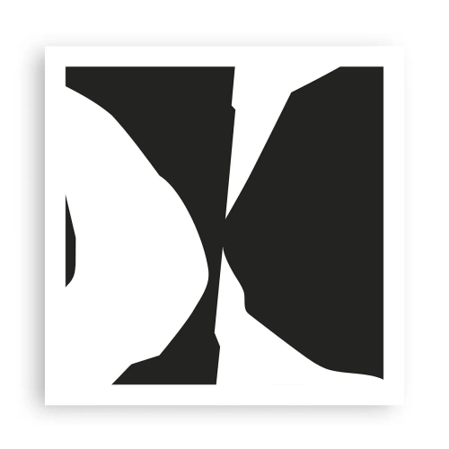 Plakat - Positiv-negativ - 60x60 cm