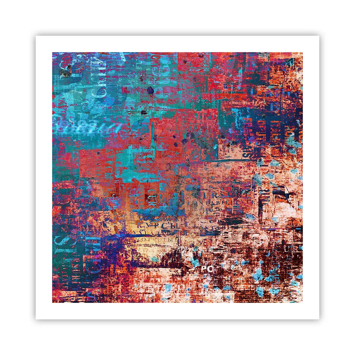 Plakat - Hukommelse og glemsel - 60x60 cm