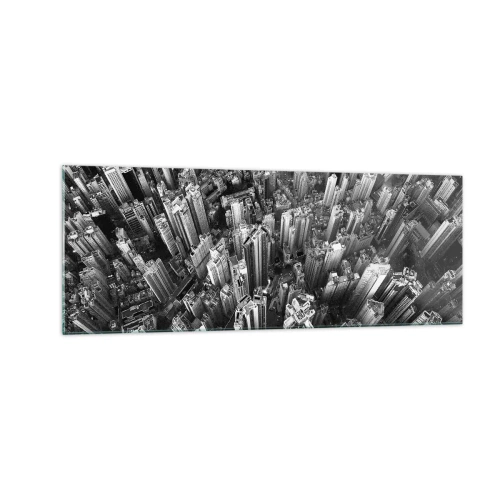 Billede på glas - Stadig højere og højere - 140x50 cm