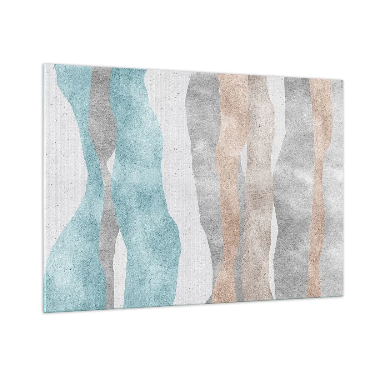 Billede på glas - En undersøgelse af intimitet - 100x70 cm
