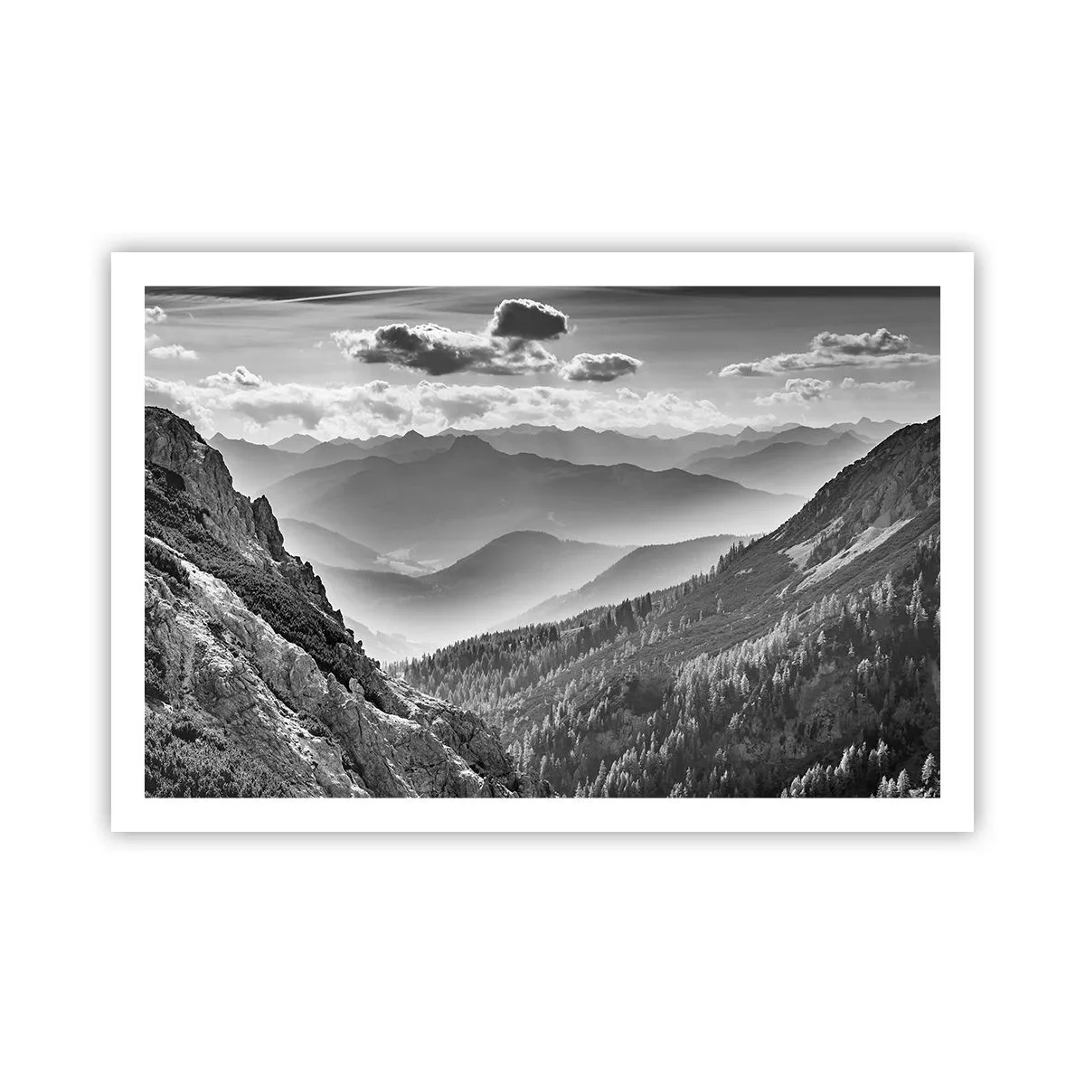 Plakat - Hele vejen til horisonten - 91x61 cm