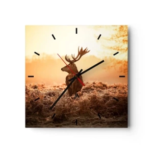 Vægur, Uret - Herre på godset - 40x40 cm