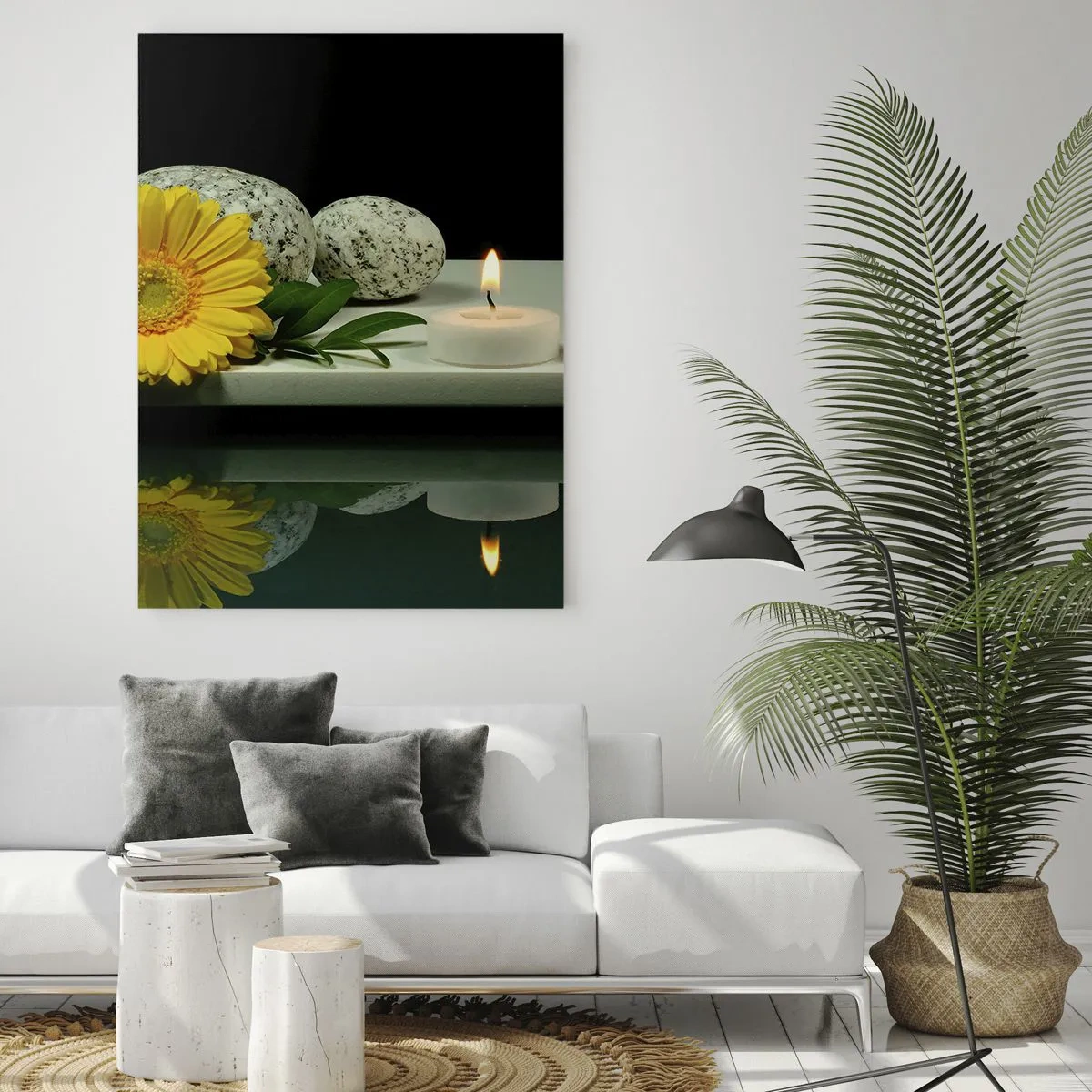 Billede på glas - Beroliger sanserne - 50x70 cm