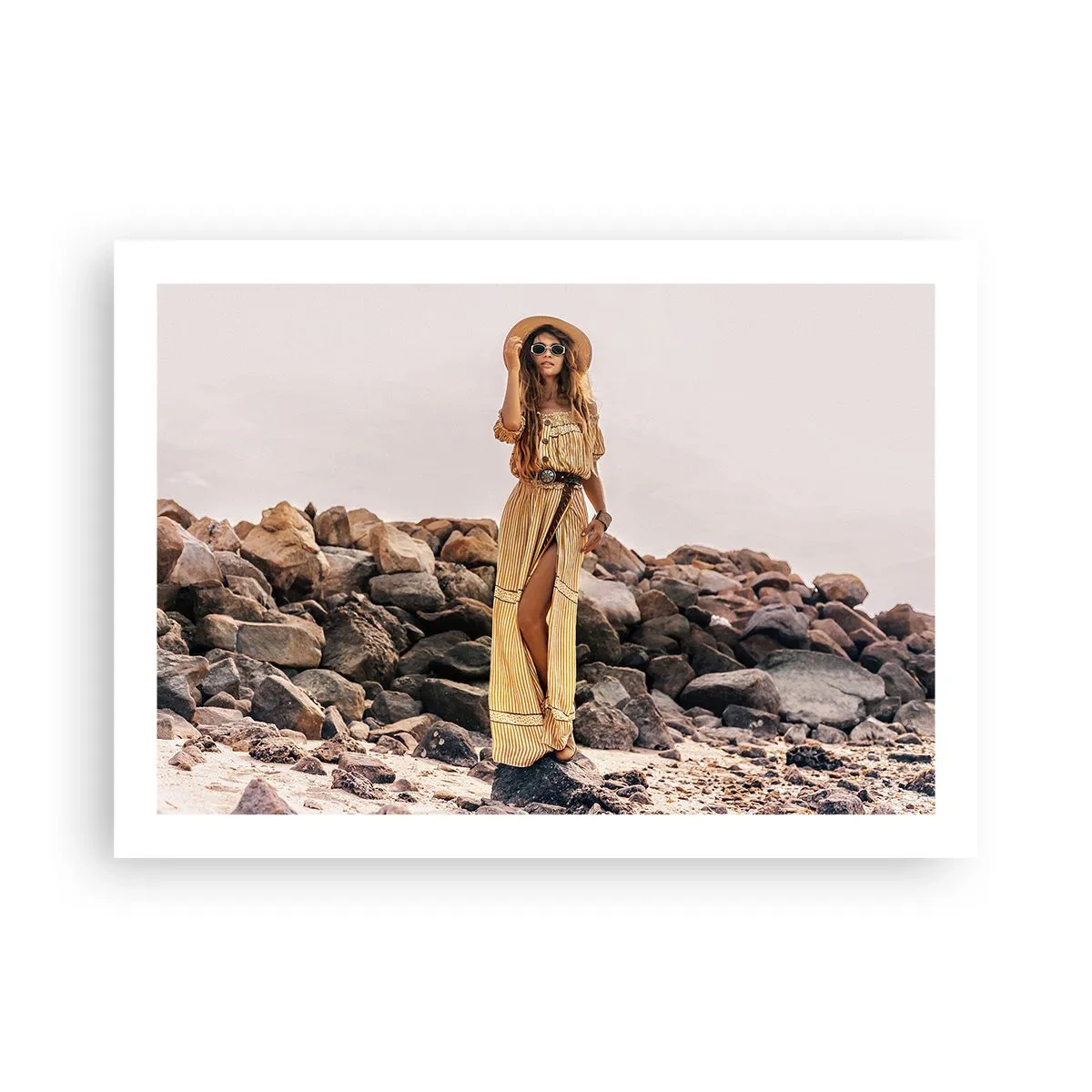 Plakat - Magien ved sten - 70x50 cm