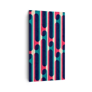 Lærredstryk - Billede på lærred - Indad og fremad - 45x80 cm