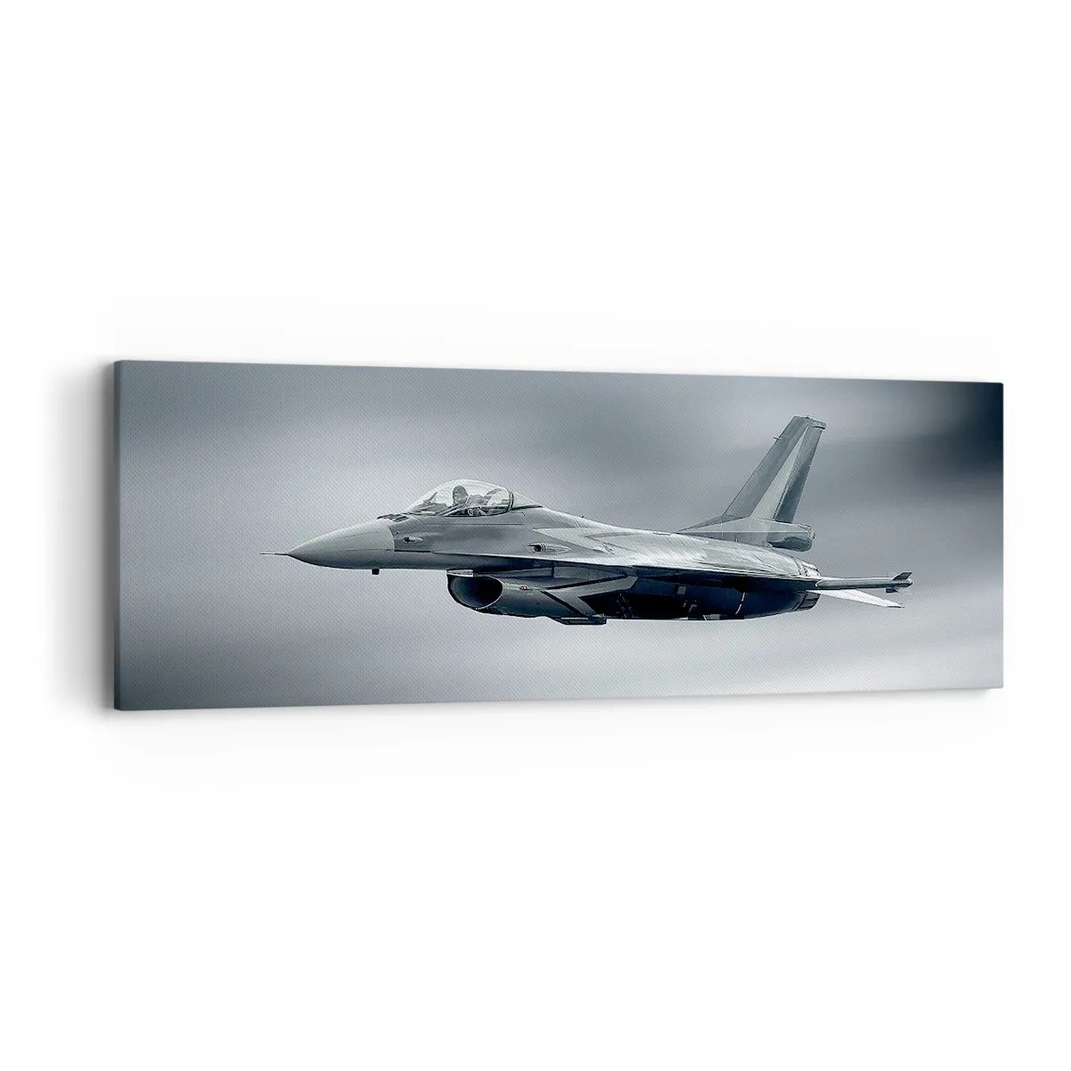 Lærredstryk - Billede på lærred - Vil du tage udfordringen op? - 90x30 cm