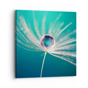 Lærredstryk - Billede på lærred - Mystisk øjeblik - 30x30 cm