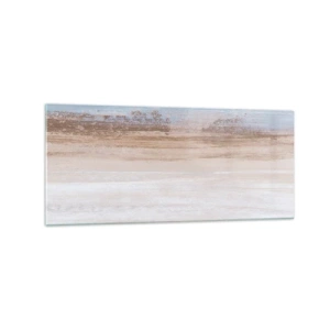 Billede på glas - Tvetydigt landskab - 120x50 cm