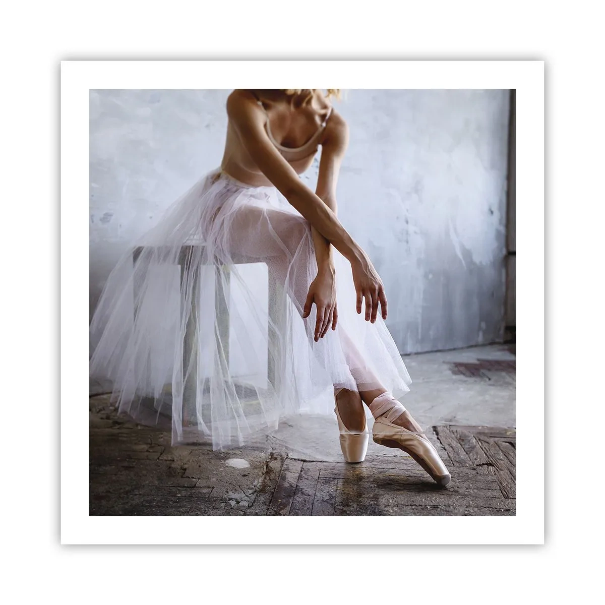 Plakat - Før rampelysene skinner - 60x60 cm