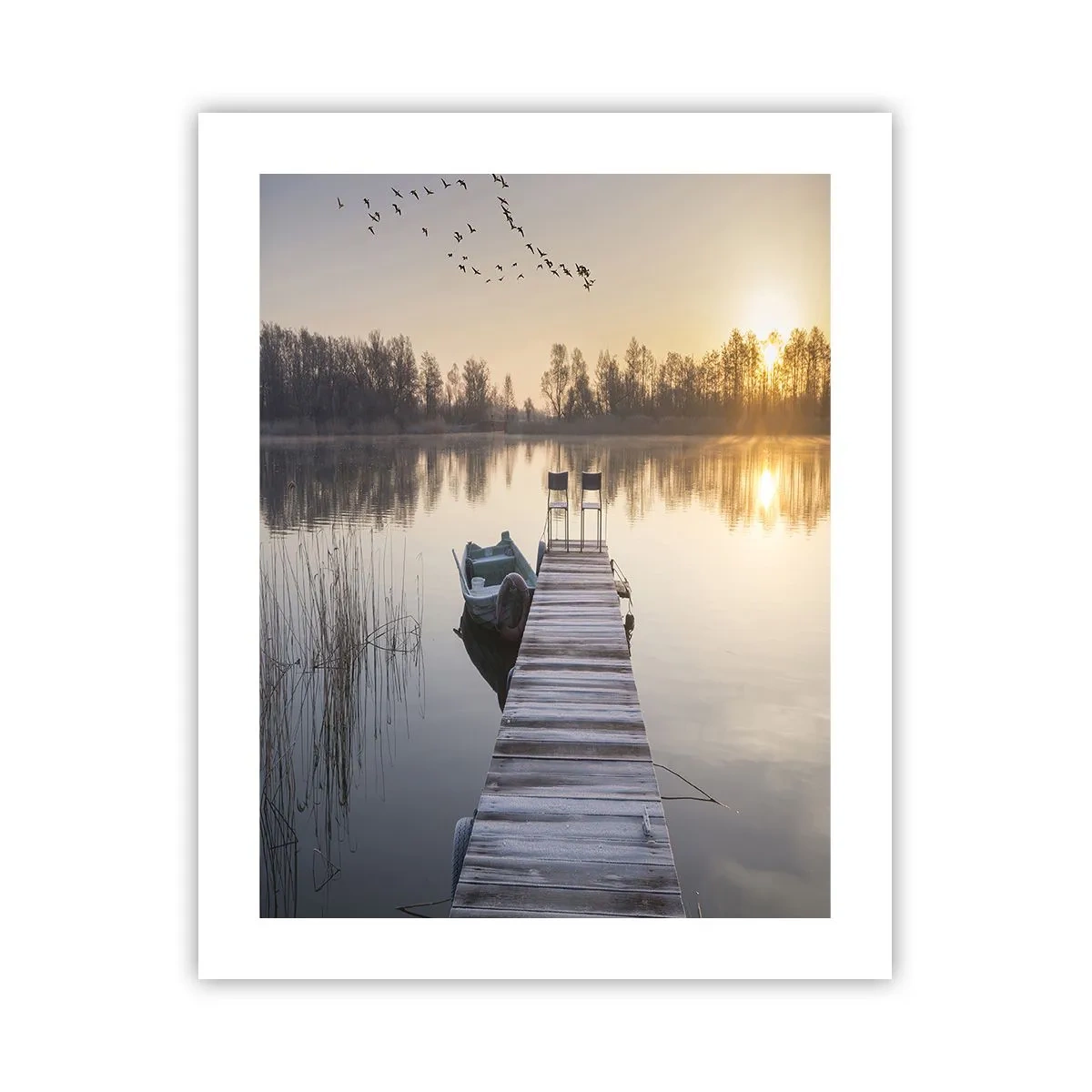 Plakat - Jeg kommer tilbage om et stykke tid - 40x50 cm