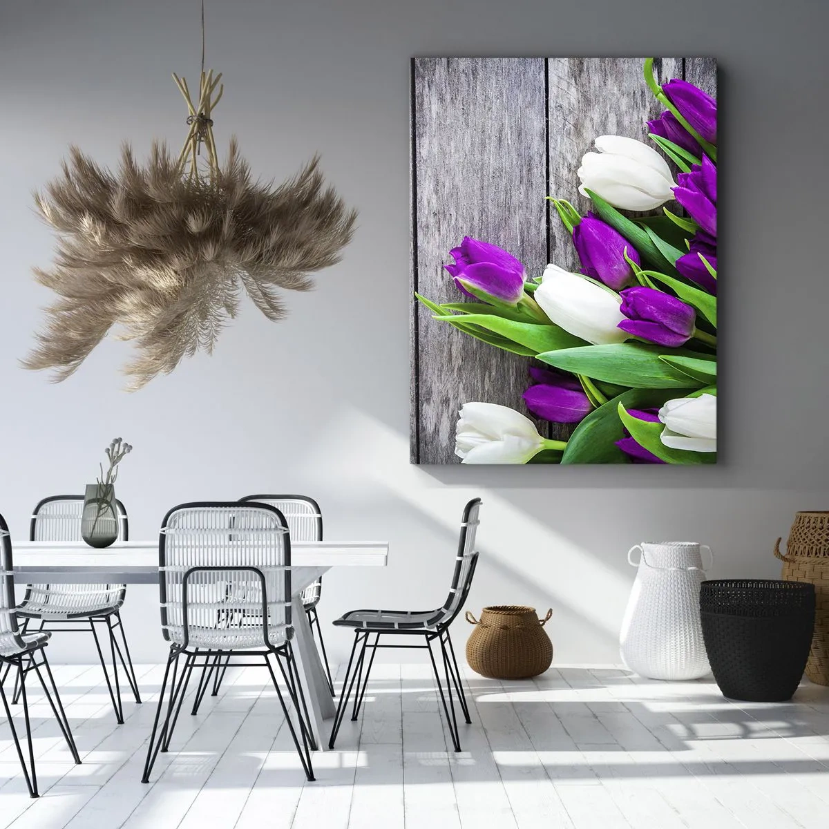 Lærredstryk - Billede på lærred - På dagen for forårsfesten - 50x70 cm