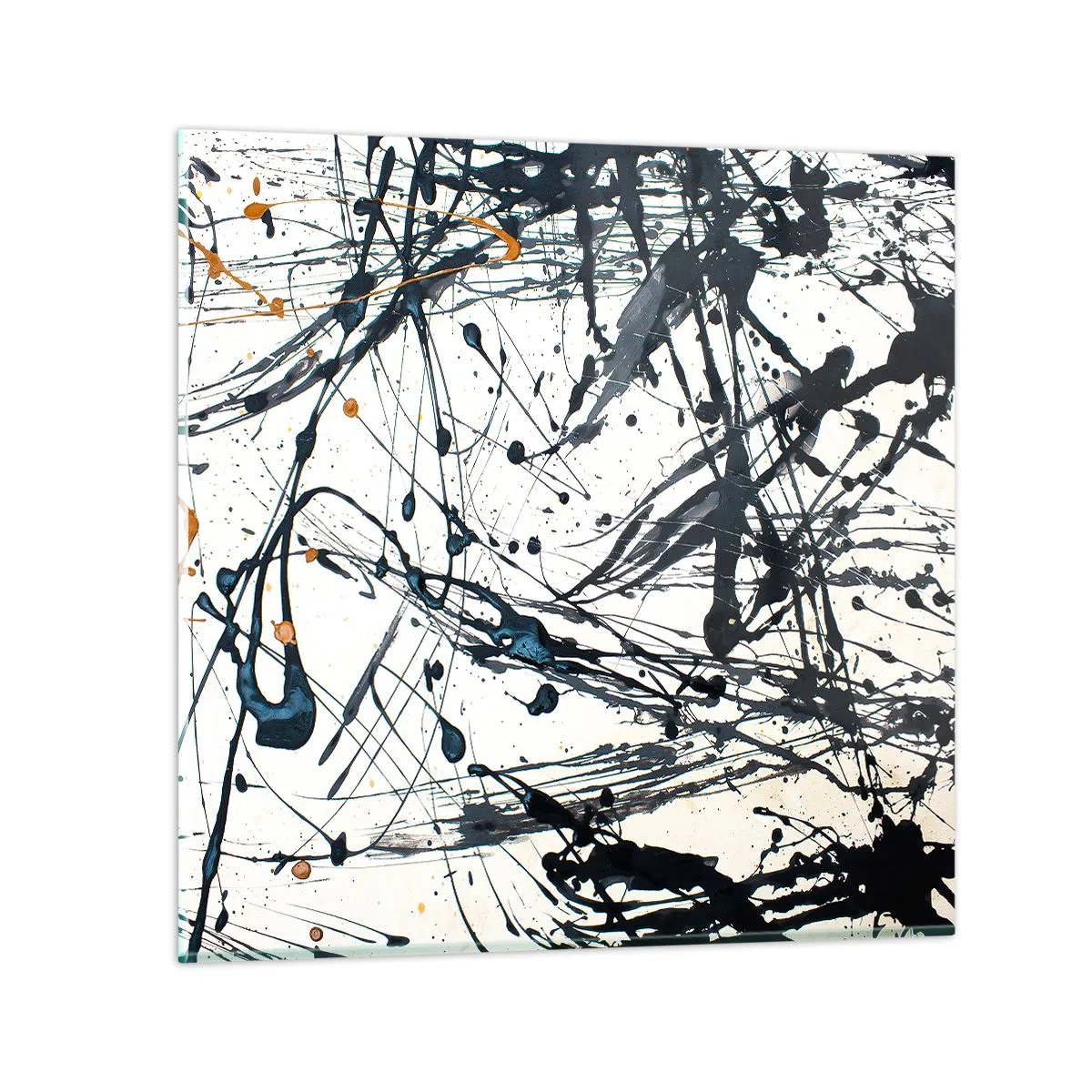 Billede på glas - Med eller uden fornuft? - 50x50 cm