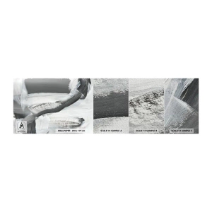 Prøve Fototapet Premium Sand - Med beslutsom bevægelse - Stykke, Maling, Mazance - 100x30 cm