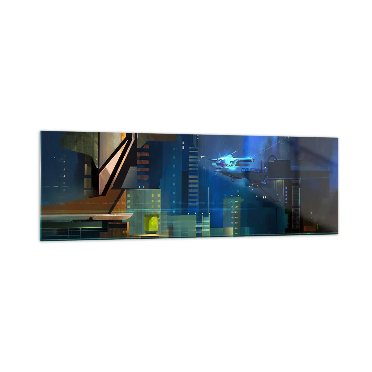 Billede på glas - I den nærmeste fremtid - 160x50 cm