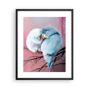 Plakat i sort ramme - Hvad er der at tilføje?.... - 40x50 cm