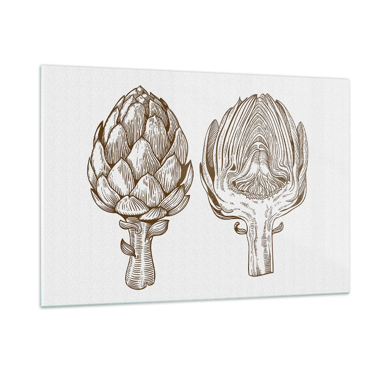 Billede på glas - Lektion i anatomi - 120x80 cm