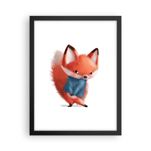 Plakat i sort ramme - Ser jeg smuk ud i den her? - 30x40 cm