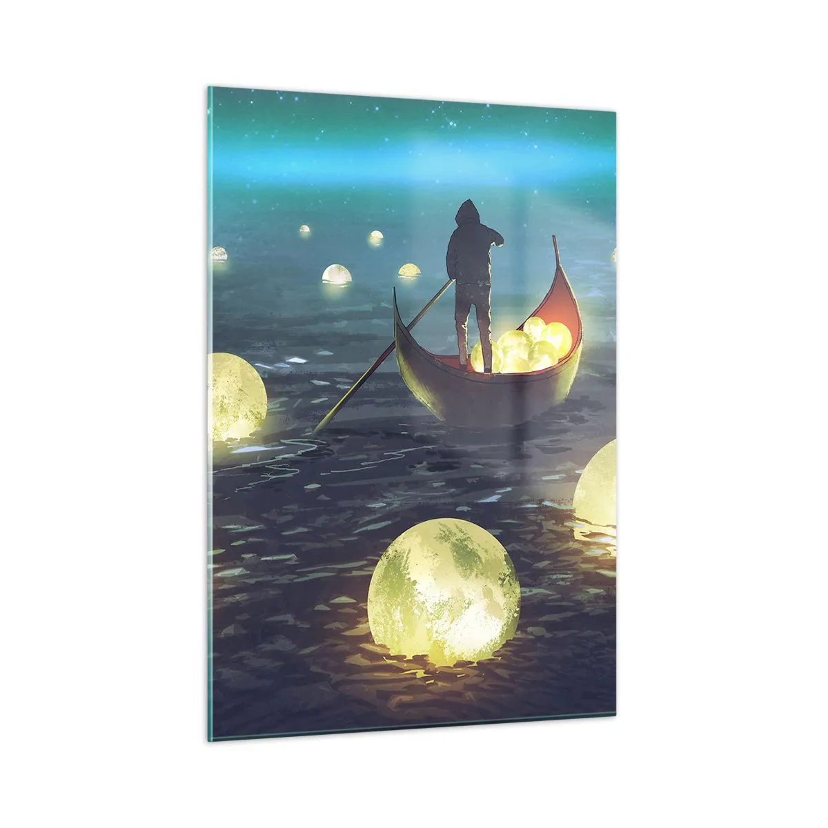 Billede på glas - Ting, som filosoffer aldrig har drømt om - 50x70 cm