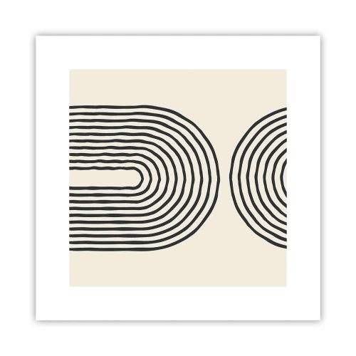 Plakat - Kommer snart... - 30x30 cm