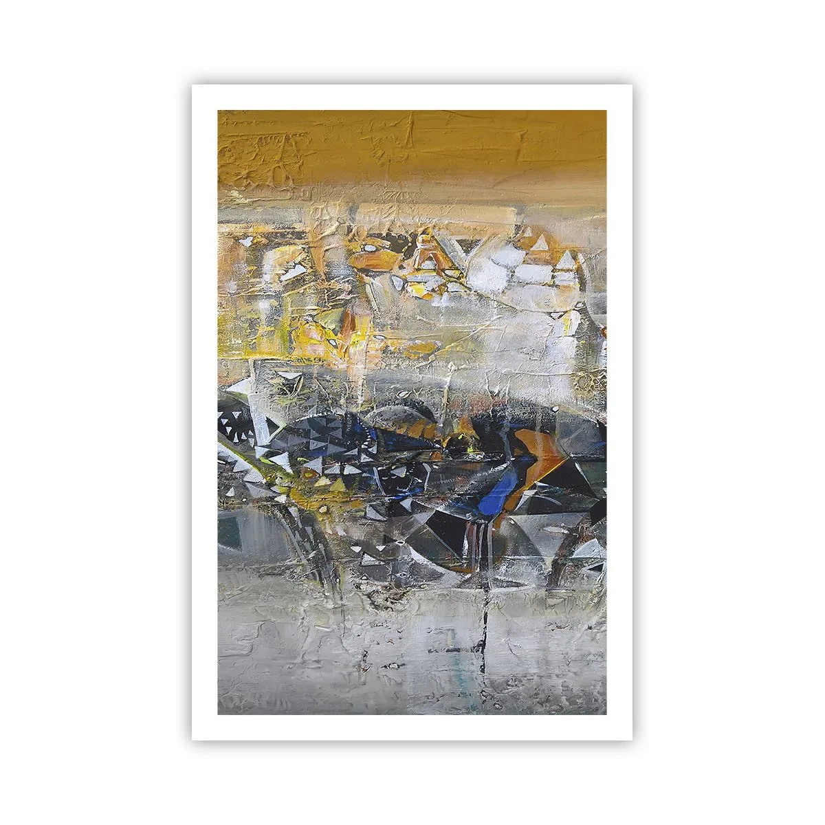 Plakat - Alt vil falde på plads - 61x91 cm