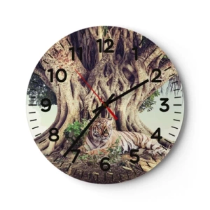 Vægur, Uret - Udsigt fra Første Mosebog - 30x30 cm