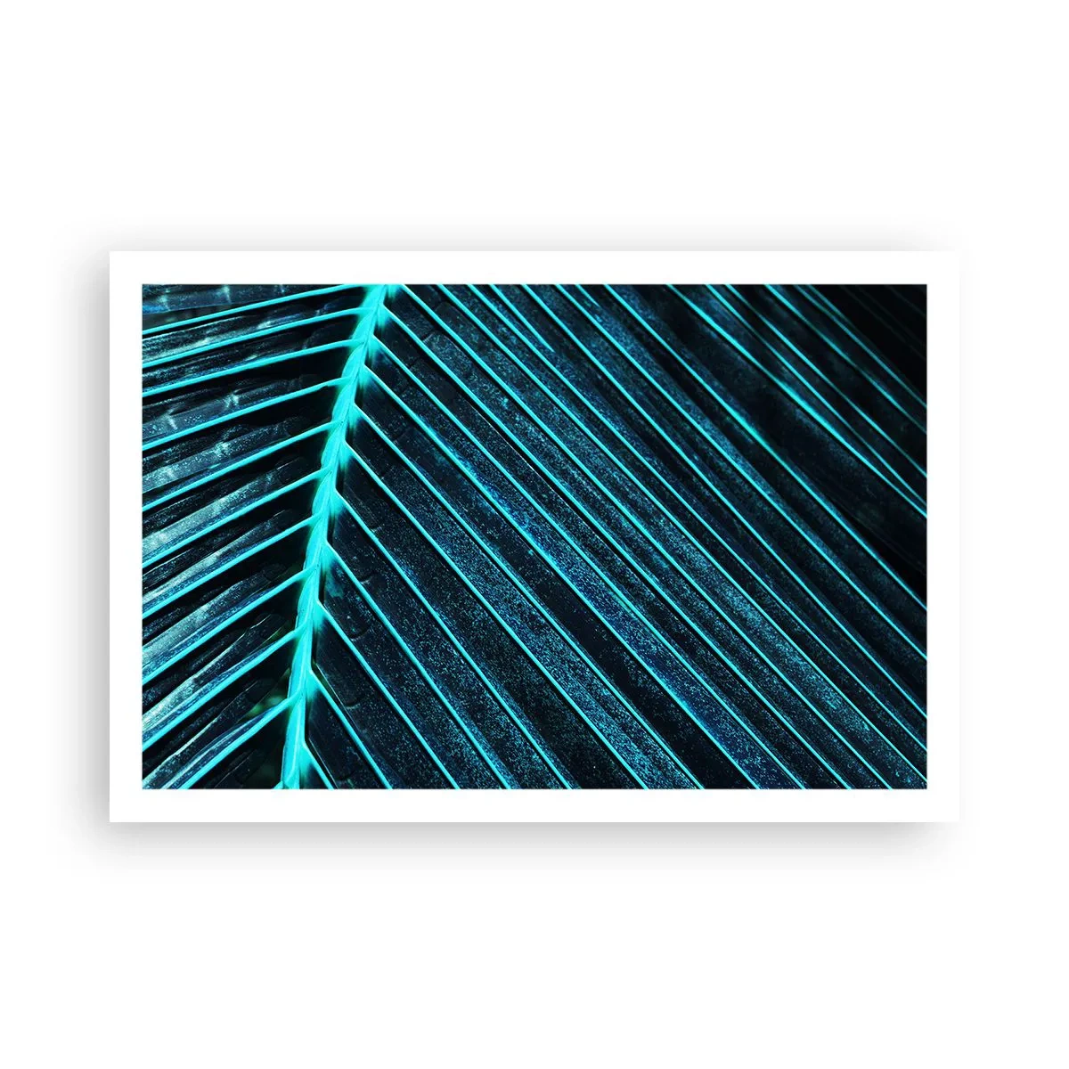 Plakat - Tekstur af grønt - 91x61 cm