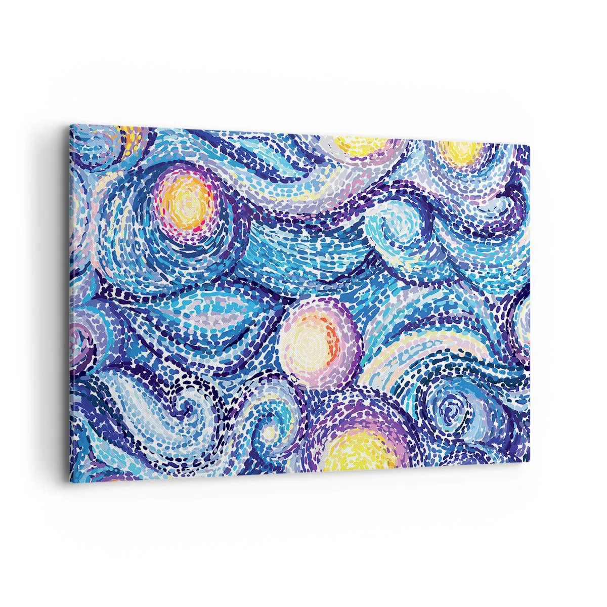 Lærredstryk - Billede på lærred - Fra et maleri af van Gogh - 120x80 cm