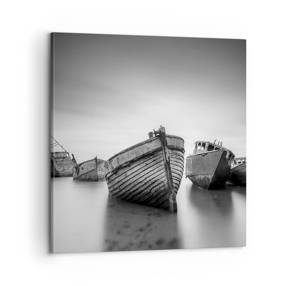 Lærredstryk - Billede på lærred - Nu er det bare minder... - 60x60 cm