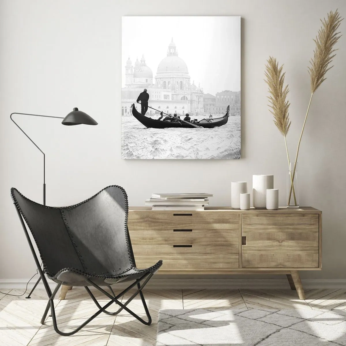 Billede på glas - En rejse til skønhedens kilder - 70x100 cm