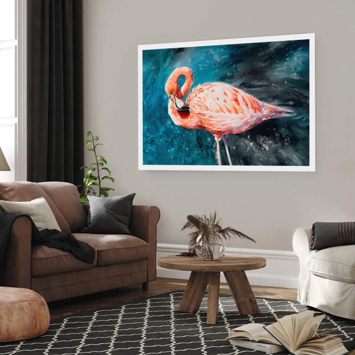 Plakat - Dekorativ af natur - 100x70 cm