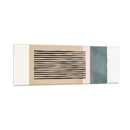 Billede på glas - Alt er i god stand - 90x30 cm