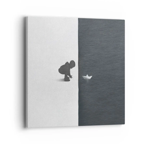 Lærredstryk - Billede på lærred - Stor ekspedition - 40x40 cm