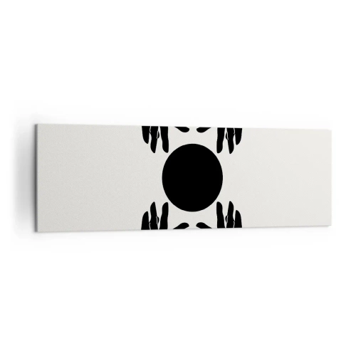 Lærredstryk - Billede på lærred - Et hemmeligt tegn - 160x50 cm