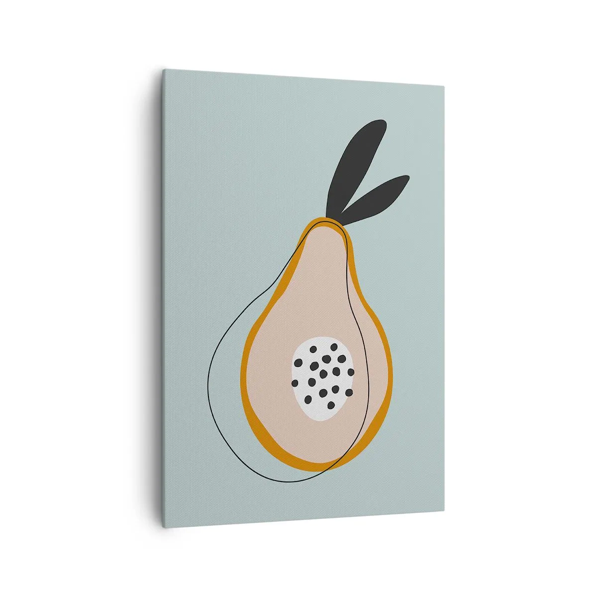 Lærredstryk - Billede på lærred - Trænge ind i tingenes natur - 70x100 cm