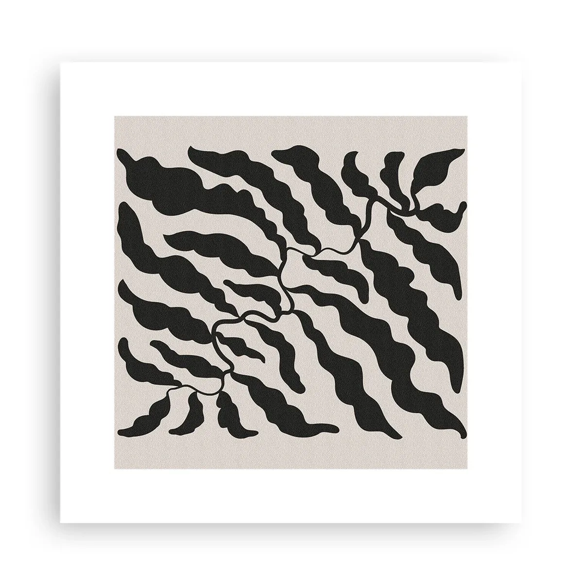 Plakat - En firkants natur - 30x30 cm