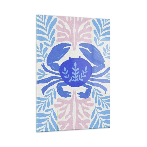 Billede på glas - Som en havblomst - 50x70 cm