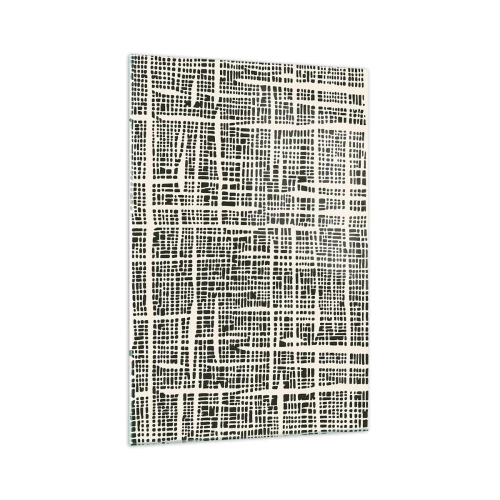 Billede på glas - En sammensætning vævet - 70x100 cm