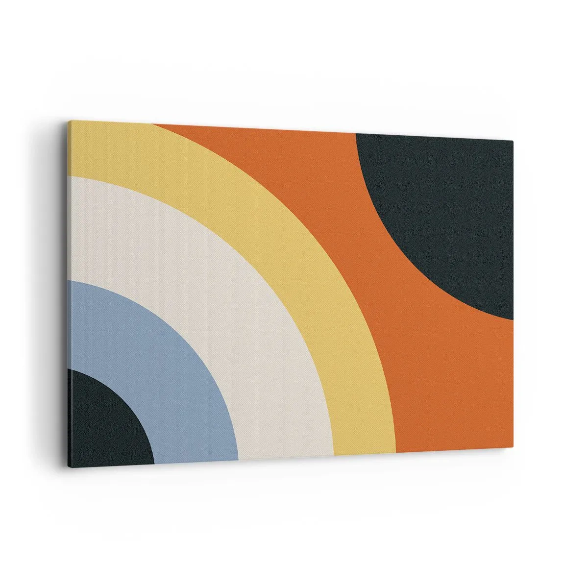 Lærredstryk - Billede på lærred - Over for hinanden - 100x70 cm